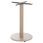 ΒΑΣΗ ΤΡΑΠΕΖΙΟΥ ΑΛΟΥΜΙΝΙΟΥ ΣΤΡΟΓΓΥΛΗ ΚΑΠΟΥΤΣΙΝΟ HM476.25 ΣΤΑΥΡΟΣ 46Χ46εκ Φ44Χ73Υεκ. - ΒΑΣΕΙΣ ΤΡΑΠΕΖΙΩΝ στο Milonadakis.gr