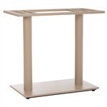 ΒΑΣΗ ΤΡΑΠΕΖΙΟΥ ΜΕΤΑΛΛΙΚΗ ΔΙΠΛΗ HM435.25 ΚΑΠΟΥΤΣΙΝΟ ΜΑΤ ΜΕ ΡΕΓΟΥΛΑΤΟΡΟΥΣ 80Χ40Χ72Υεκ. - ΒΑΣΕΙΣ ΤΡΑΠΕΖΙΩΝ στο Milonadakis.gr