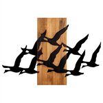 ΔΙΑΚΟΣΜΗΤΙΚΟ ΤΟΙΧΟΥ ΠΟΥΛΙΑ HM4759-ΦΥΛΛΑ ΜΕΤΑΛΛΟΥ ΜΑΥΡΑ-ΞΥΛΟ 58x3(βάθος)x84Υεκ. - ΔΙΑΚΟΣΜΗΤΙΚΑ ΤΟΙΧΟΥ στο Milonadakis.gr