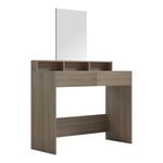 Τουαλέτα κρεβατοκάμαρας Frentsel pakoworld σε sonoma απόχρωση 100x40x140εκ - ΣΥΡΤΑΡΙΕΡΕΣ - ΤΟΥΑΛΕΤΕΣ στο Milonadakis.gr