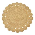 Χαλί Voni Inart φυσικό γιούτα Φ150x1εκ - ΧΑΛΙΑ στο Milonadakis.gr