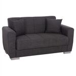 ΚΑΝΑΠΕΣ ΚΡΕΒΑΤΙ POLYA ΔΙΘΕΣΙΟΣ ΓΚΡΙ HM3241.03 153x87x77Υεκ. - ΚΑΝΑΠΕΔΕΣ-ΣΑΛΟΝΙΑ στο Milonadakis.gr