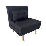 SARA BLACK ΥΦΑΣΜΑ ΠΟΛΥΘΡΟΝΑ/ΚΡΕΒΑΤΙ 75X80X84εκ. - ΚΑΝΑΠΕΔΕΣ-ΣΑΛΟΝΙΑ στο Milonadakis.gr