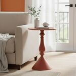 Βοηθητικό τραπέζι Lalou pakoworld μέταλλο σε απόχρωση terracotta Φ40x55εκ - ΒΟΗΘΗΤΙΚΑ ΤΡΑΠΕΖΑΚΙΑ στο Milonadakis.gr