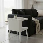 Βοηθητικό τραπέζι Cubino pakoworld μέταλλο σε κρεμ απόχρωση 35x35x50εκ - ΒΟΗΘΗΤΙΚΑ ΤΡΑΠΕΖΑΚΙΑ στο Milonadakis.gr