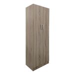 Ντουλάπα δίφυλλη Lego pakoworld σε oak απόχρωση 60x42x180εκ - ΝΤΟΥΛΑΠΕΣ στο Milonadakis.gr