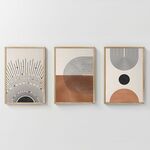 Πίνακας Jemba pakoworld τρίπτυχος με ψηφιακή εκτύπωση και πλαίσιο 33x1.5x48εκ - ΠΙΝΑΚΕΣ στο Milonadakis.gr