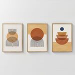 Πίνακας Mireta pakoworld τρίπτυχος με ψηφιακή εκτύπωση και πλαίσιο 33x1.5x48εκ - ΠΙΝΑΚΕΣ στο Milonadakis.gr