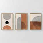 Πίνακας Ourva I pakoworld τρίπτυχος με ψηφιακή εκτύπωση και πλαίσιο 33x1.5x48εκ - ΠΙΝΑΚΕΣ στο Milonadakis.gr