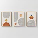 Πίνακας Lenda  pakoworld τρίπτυχος με ψηφιακή εκτύπωση και πλαίσιο 33x1.5x48εκ - ΠΙΝΑΚΕΣ στο Milonadakis.gr