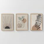 Πίνακας Gonma pakoworld τρίπτυχος με ψηφιακή εκτύπωση και πλαίσιο 33x1.5x48εκ - ΠΙΝΑΚΕΣ στο Milonadakis.gr