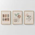 Πίνακας Xinbia pakoworld τρίπτυχος με ψηφιακή εκτύπωση και πλαίσιο 33x1.5x48εκ - ΠΙΝΑΚΕΣ στο Milonadakis.gr