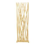 Διακοσμητικό δαπέδου Jati pakoworld teak ξύλο σε φυσική απόχρωση 60x20x190εκ - ΑΝΤΙΚΕΙΜΕΝΑ στο Milonadakis.gr