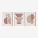 Πίνακας Peria  pakoworld τρίπτυχος με ψηφιακή εκτύπωση και πλαίσιο 33x1.5x48εκ - ΠΙΝΑΚΕΣ στο Milonadakis.gr