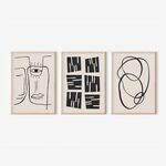 Πίνακας Lumora pakoworld τρίπτυχος με ψηφιακή εκτύπωση και πλαίσιο 33x1.5x48εκ - ΠΙΝΑΚΕΣ στο Milonadakis.gr