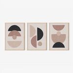 Πίνακας Veyra  pakoworld τρίπτυχος με ψηφιακή εκτύπωση και πλαίσιο 33x1.5x48εκ - ΠΙΝΑΚΕΣ στο Milonadakis.gr