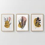 Πίνακας Kereby  pakoworld τρίπτυχος με ψηφιακή εκτύπωση και πλαίσιο 33x1.5x48εκ - ΠΙΝΑΚΕΣ στο Milonadakis.gr