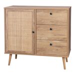 Μπουφές Oslo pakoworld σε sonoma απόχρωση 85x39x79εκ - ΜΠΟΥΦΕΔΕΣ-ΚΟΝΣΟΛΕΣ στο Milonadakis.gr