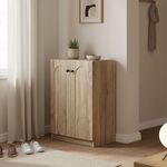 Παπουτσοθήκη-ντουλάπι Ambera pakoworld σε sonoma απόχρωση 60x36.5x81.5εκ - ΕΠΙΠΛΑ ΕΙΣΟΔΟΥ στο Milonadakis.gr