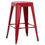 ΣΚΑΜΠΟ ΜΕΣΑΙΟΥ ΥΨΟΥΣ ΜΕΤΑΛΛΙΚΟ HM8573.04 MELITA ΣΕ KOKKINO 43x43x67Yεκ. - ΣΚΑΜΠΟ ΜΠΑΡ στο Milonadakis.gr