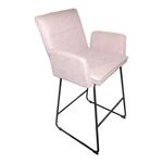 Σκαμπό μπαρ Essential pakoworld ύφασμα σαπιο μήλο-πόδι μαύρο μεταλλικό 57x64.5x107εκ - ΣΚΑΜΠΟ ΜΠΑΡ στο Milonadakis.gr