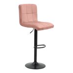 Σκαμπό μπαρ Remina pakoworld πτυσσόμενο σάπιο μήλο βελούδο-βάση μαύρο μέταλλο 44x44x112εκ - ΣΚΑΜΠΟ ΜΠΑΡ στο Milonadakis.gr