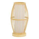 Επιτραπέζιο φωτιστικό Werek Inart Ε27 μπαμπού σε φυσική απόχρωση Φ18x33εκ - ΕΠΙΤΡΑΠΕΖΙΑ ΦΩΤΙΣΤΙΚΑ στο Milonadakis.gr