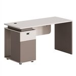 ΓΡΑΦΕΙΟ ΜΕ ΑΡΙΣΤΕΡΟ ΝΤΟΥΛΑΠΙ NEWLINE HM18274L ΜΕΛΑΜΙΝΗ ΕΚΡΟΥ-ΑΝΟΙΧΤΟ ΚΑΦΕ 120x60x75Υ - ΓΡΑΦΕΙΑ στο Milonadakis.gr