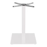 Βάση τραπεζιού Thonor pakoworld μεταλλική σε λευκή απόχρωση 48x48x73εκ - ΒΑΣΕΙΣ ΤΡΑΠΕΖΙΩΝ στο Milonadakis.gr