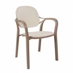 ΠΟΛΥΘΡΟΝΑ ΠΟΛΥΠΡΟΠΥΛΕΝΙΟΥ KHEM HM5820.02 ΣΕ ΑΠΟΧΡΩΣΗ ΚΑΠΟΥΤΣΙΝΟ & ΜΠΕΖ 57x57x83Y εκ. - ΚΑΡΕΚΛΕΣ - ΠΟΛΥΘΡΟΝΕΣ στο Milonadakis.gr