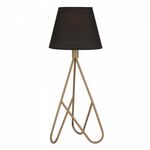 ΦΩΤΙΣΤΙΚΟ ΕΠΙΤΡΑΠΕΖΙΟ ΜΕΤΑΛΛΙΚΟ ΧΡΥΣΟ ΜΑΥΡΟ HM7567.02 24x60Υ εκ. - ΕΠΙΤΡΑΠΕΖΙΑ ΦΩΤΙΣΤΙΚΑ στο Milonadakis.gr