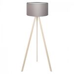 ΦΩΤΙΣΤΙΚΟ ΔΑΠΕΔΟΥ ΞΥΛΙΝΟ CRUZ ΦΥΣΙΚΟ ΜΕ ΣΚΟΥΡΟ ΓΚΡΙ ΚΑΠΕΛΟ HM7578.07 Φ38x140 εκ. - ΦΩΤΙΣΤΙΚΑ ΔΑΠΕΔΟΥ στο Milonadakis.gr