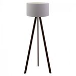 ΦΩΤΙΣΤΙΚΟ ΔΑΠΕΔΟΥ ΞΥΛΙΝΟ CRUZ  ΜΑΥΡΟ ΜΕ ΑΣΗΜΙ ΚΑΠΕΛΟ HM7578.06 Φ38x140 εκ. - ΦΩΤΙΣΤΙΚΑ ΔΑΠΕΔΟΥ στο Milonadakis.gr