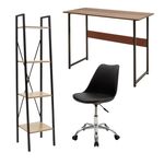 Φοιτητικό πακέτο επίπλων γραφείου Uni 3 pakoworld σετ 3 τμχ - ΕΠΙΠΛΑ ΤΗΛΕΟΡΑΣΗΣ στο Milonadakis.gr