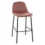 ΣΚΑΜΠΟ VINCENT HM9298.12 ΜΕΣ. ΥΨΟΥΣ ΣΑΠΙΟ ΜΗΛΟ ΒΕΛΟΥΔΟ ΜΕ ΜΕΤΑΛΛΙΚΑ ΠΟΔΙΑ 47x51x96 εκ. - ΣΚΑΜΠΟ ΜΠΑΡ στο Milonadakis.gr