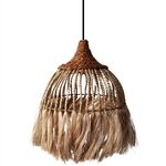 ΦΩΤΙΣΤΙΚΟ ΟΡΟΦΗΣ ΑΠΟ ΚΑΝΝΑΒΗ ΜΑΝΙΛΑΣ ΣΕ ΦΥΣΙΚΟ ΧΡΩΜΑ ΜΕ ΚΡΟΣΙΑ 36x36x45Υεκ.HM7751 - ΦΩΤΙΣΤΙΚΑ ΟΡΟΦΗΣ στο Milonadakis.gr