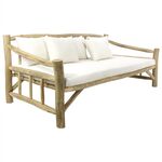 ΚΑΝΑΠΕΣ ΤΡΙΘΕΣΙΟΣ TORC HM9339 ΑΠΟ ΜΑΣΙΦ ΞΥΛΟ TΕΑK ΦΥΣΙΚΟ - ΛΕΥΚΟ 210x100x80Yεκ. - ΚΑΝΑΠΕΔΕΣ στο Milonadakis.gr