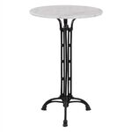 ΤΡΑΠΕΖΙ ΣΤΑΝΤ AR BRIELLE ΜΕ 3ΝΥΧΗ ΒΑΣΗ ΑΠΟ ΜΑΝΤΕΜΙ HM5890 ΜΕ ΜΑΡΜΑΡΟ Φ60x110Υ εκ. - ΤΡΑΠΕΖΙΑ ΕΞ. ΧΩΡΟΥ στο Milonadakis.gr