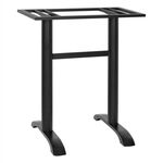 ΒΑΣΗ ΜΕΤΑΛΛΙΚΗ ΔΙΠΛΗ ΜΑΥΡΗ ΜΠΑΡ ΜΕΣΑΙΟΥ ΥΨΟΥΣ 40Χ80Χ91Υεκ. HM479.01 - ΒΑΣΕΙΣ ΤΡΑΠΕΖΙΩΝ στο Milonadakis.gr