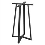 ΒΑΣΗ ΜΕΤΑΛΛΙΚΗ ΜΠΑΡ ΜΕΣΑΙΟΥ ΥΨΟΥΣ ΜΑΥΡΗ HM477.01 50x50x90Υ εκ. - ΒΑΣΕΙΣ ΤΡΑΠΕΖΙΩΝ στο Milonadakis.gr