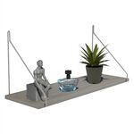 ΡΑΦΙ ΤΟΙΧΟΥ AGILAN ΜΕΛΑΜΙΝΗΣ HM9183.14 SONΟMA-ΛΕΥΚΟ 72x20x27Yεκ. - ΡΑΦΙΑ ΤΟΙΧΟΥ στο Milonadakis.gr