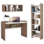 ΣΕΤ ΓΡΑΦΕΙΟΥ 3ΤΜΧ HM11776.12 ΜΕΛΑΜΙΝΗ ΣΕ SONOMA ΚΑΙ ΛΕΥΚΟ ΧΡΩΜΑ - ΓΡΑΦΕΙΑ στο Milonadakis.gr