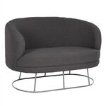 ΚΑΝΑΠΕΣ 2ΘΕΣΙΟΣ ARIEN HM8492.21 ΓΚΡΙ ΜΠΟΥΚΛΕ ΜΕ ΑΣΗΜΙ ΒΑΣΗ 130X75X85Yεκ. - ΚΑΝΑΠΕΔΕΣ-ΣΑΛΟΝΙΑ στο Milonadakis.gr