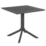 ΤΡΑΠΕΖΙ ΠΟΛΥΠΡΟΠΥΛΕΝΙΟΥ ΤΕΤΡΑΓΩΝΟ LUNAR HM5930.20 ΓΚΡΙ 80x80x75Yεκ. - ΤΡΑΠΕΖΙΑ ΕΞ. ΧΩΡΟΥ στο Milonadakis.gr