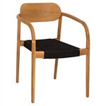 ΠΟΛΥΘΡΟΝΑ OSLO HM9636.02 ΞΥΛΟ TEAK ΦΥΣΙΚΟ & ΜΑΥΡΟ ΣΧΟΙΝΙ 55x54x80Y εκ. - ΚΑΡΕΚΛΕΣ - ΠΟΛΥΘΡΟΝΕΣ ΕΣ. στο Milonadakis.gr