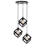 ΦΩΤΙΣΤΙΚΟ ΟΡΟΦΗΣ ΚΡΕΜΑΣΤΟ HM4036 3 ΚΥΒΟΙ ΜΑΥΡΟ ΜΕΤΑΛΛΟ Φ23x122Yεκ. - ΦΩΤΙΣΤΙΚΑ ΟΡΟΦΗΣ στο Milonadakis.gr