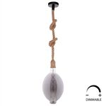 ΛΑΜΠΤΗΡΑΣ LED FILAMENT 8W E27 3000K SMOKE DIMMABLE HM4051.03 - ΦΩΤΙΣΜΟΣ ΟΙΚΟΝΟΜΙΑΣ στο Milonadakis.gr