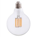 ΛΑΜΠΤΗΡΑΣ GLOBO LED FILAMENT 12W E27 3000K ΔΙΑΦΑΝΟΣ HM4049.01 - ΦΩΤΙΣΜΟΣ ΟΙΚΟΝΟΜΙΑΣ στο Milonadakis.gr