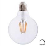 ΛΑΜΠΤΗΡΑΣ GLOBO LED FILAMENT 8W E27 3000K ΔΙΑΦΑΝΟΣ DIMMABLE HM4050.01 - ΦΩΤΙΣΜΟΣ ΟΙΚΟΝΟΜΙΑΣ στο Milonadakis.gr