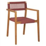 ΠΟΛΥΘΡΟΝΑ CHARLOTTE HM9637.06 ΞΥΛΟ TEAK ΦΥΣΙΚΟ & ΡΟΖ ΣΧΟΙΝΙ 59x54x83Y εκ. - ΚΑΡΕΚΛΕΣ - ΠΟΛΥΘΡΟΝΕΣ ΕΣ. στο Milonadakis.gr